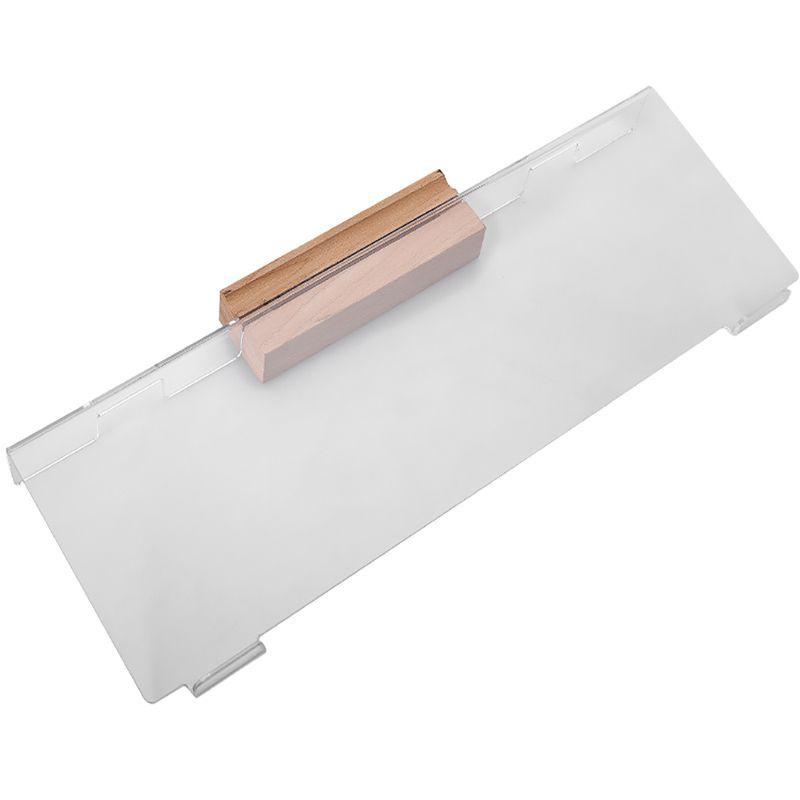 Acrylic Multi-Use Display Stand: Keyboard, Tablet, Magazine, Book, and Phone Holder