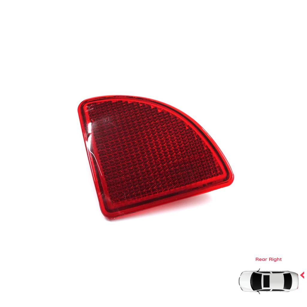 BSP1236-2 Rear Right Side Bumper Reflex Reflector for Renault Kangoo MK1 Express Nissan Kubistar X76 Dacia Logan MK1 KS MCV Van 2004-2008 7700308719