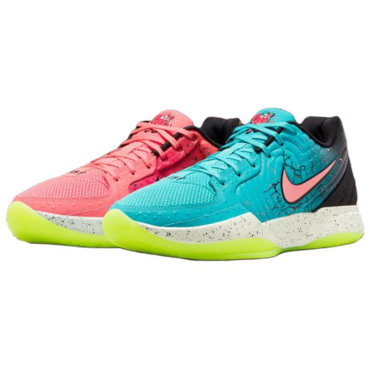Nike Kool-Aid x Ja 2 Mixed Berry Unisex Sneakers Multi-Color Bright-Crimson Flat-Silver IF0302-800