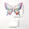1PCS  Wooden Butterfly Wall Decor Crystal Shelf Corner Hanging Organizer for Living Room Modern Geometric Pencil Holder Home