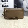 Korean Style Genuine Leather Multi-Functional Women's Wristlet Clutch Wallet