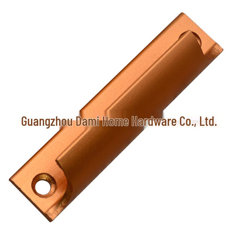 Aluminum Alloy Handle for Doors and Windows - Surface Mounted Handle for Cabinets, Drawers, Balconies, Sliding, and Folding Doors розового золота