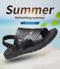 2024 Men's Casual Non-Slip Breathable Outdoor Sandals: Wear-Resistant Beach & Driving Slippers