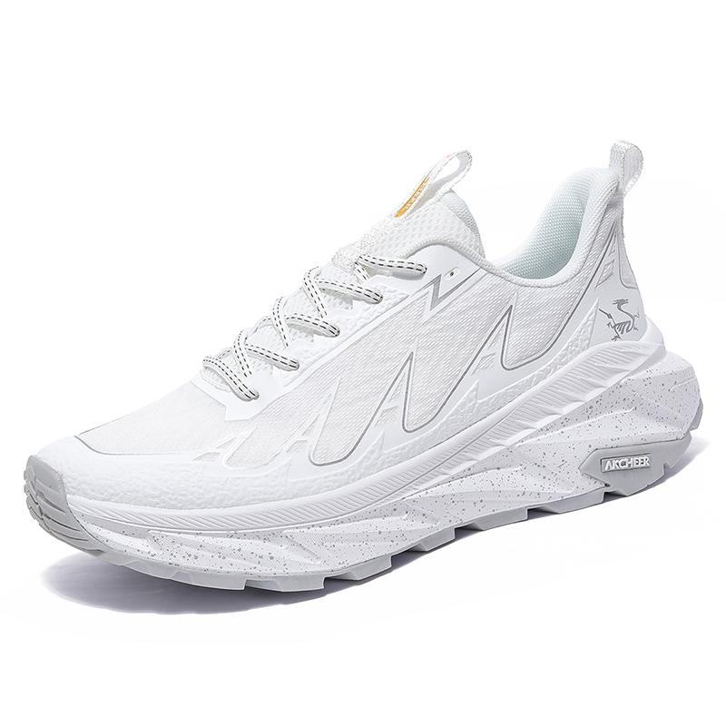 Casual Fashionable Men's Sports Shoes  Summer Lightweight Breathable Comfortable Height Increasing Anti Slip Thick Sole Shoes