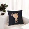 Creative Yoshitomo Nara Decorative Room Aesthetics Pillow Case Home Decor Bedroom Sofa Bed Couch Pillow Cover 45x45