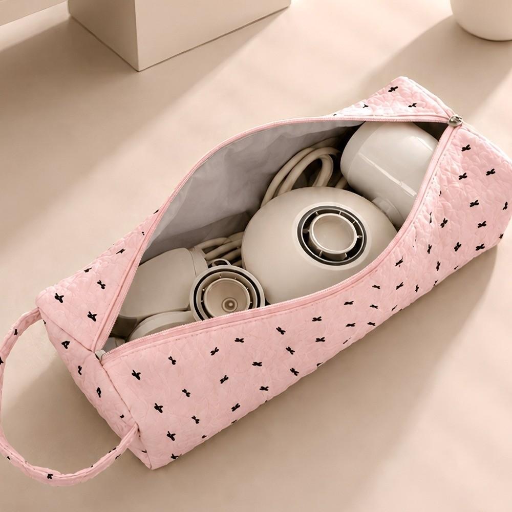 With Handle Hair Dryer Storage Bag Large Capacity Hair Dryer Case Home Travel Use