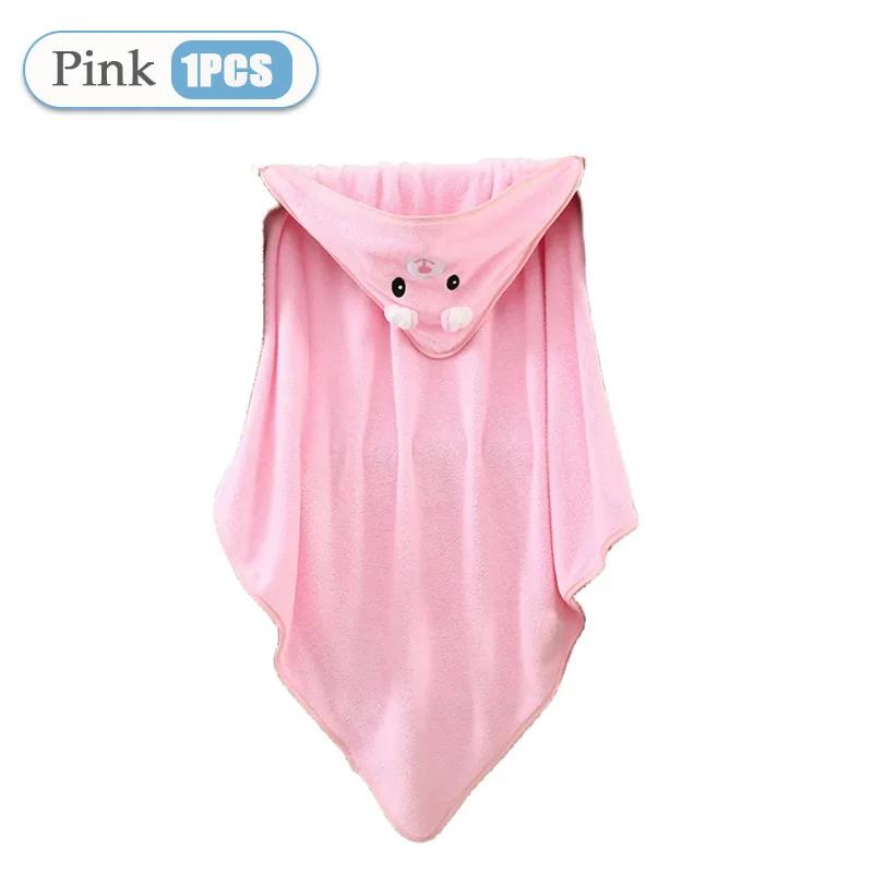 1~3PCS Cartoon Animal Baby Bath Towels Soft Newborn Hooded Towel Blanket Toddler Bathrobe Warm Sleep Swaddle Wrap Boys and Girls