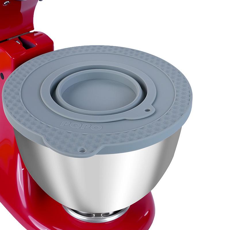 

1Pcs Diy Accessories Silicone Mixers Bowl Lid Cover Suitable For 4.5-5 Quart Tilt-Head Stand Mixers Bowl сірий колір