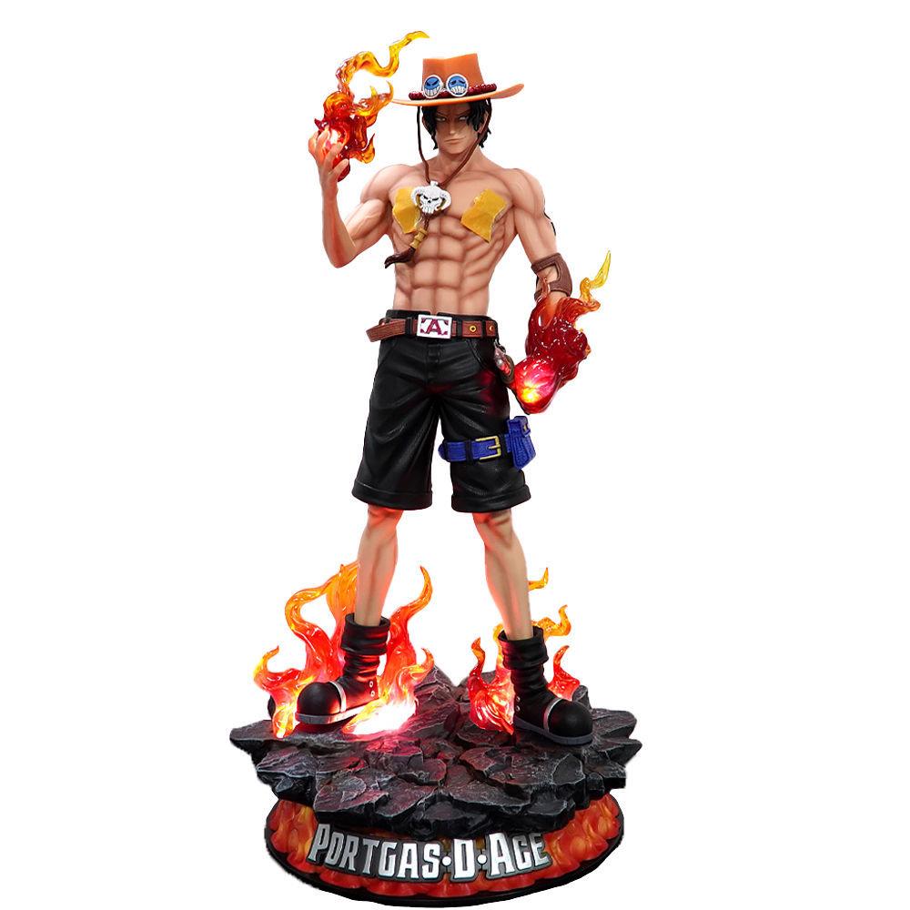 

One Piece Огненный Кулак Эйс Большая Аниме Фигурка Модель Украшение