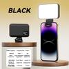 3 Modes LED Fill Light 800/1000mAh Clip Ring Flash Light LED Selfie Light  Mobile Photography