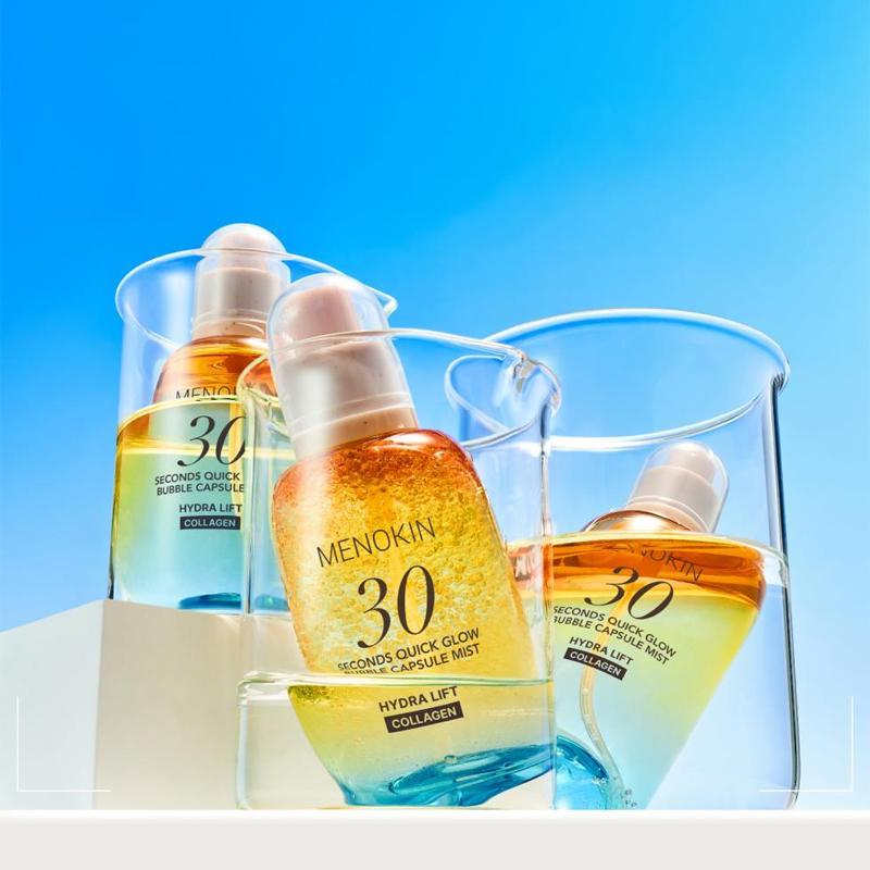 [MENOKIN] 30 Seconds Quick Glow Bubble Capsule Mist 98ml