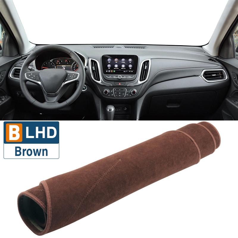 Autozubehör für Chevrolet Equinox 2017 2018 2019 2020 2021 2022 2023 Armaturenbrettabdeckung Vermeiden Sie Lichtpad Anti-UV-Teppichmatten