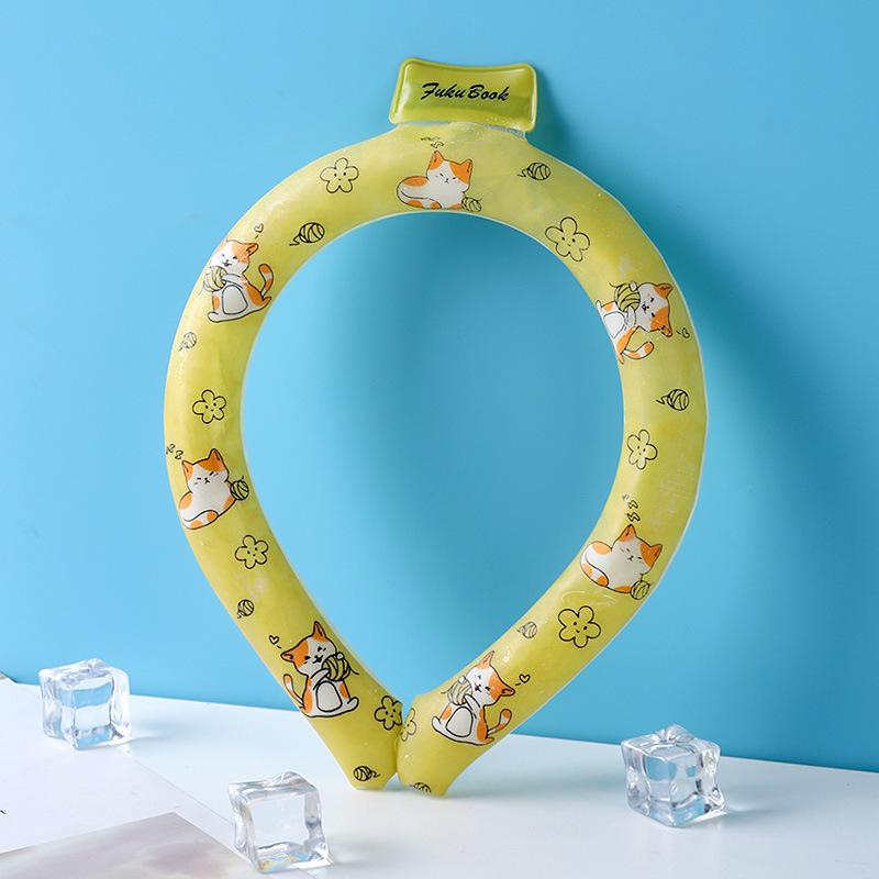 Outdoor Heatstroke Prevention and Cooling Ice Patches Summer Supplies Ice Rings Ice Rings Student Office Hanging Necks Ice Rings