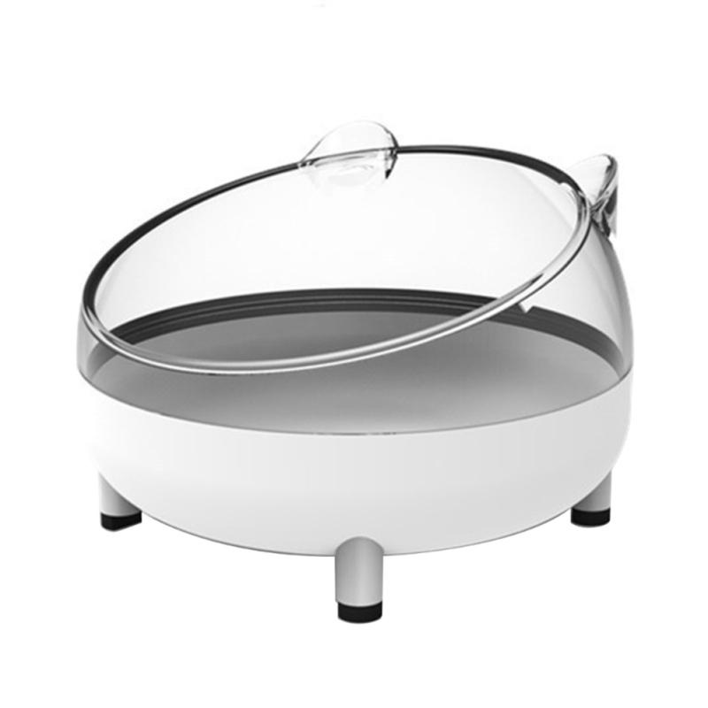 Hamster Transparent Bathing Tub Detachable Anti-splash Large Space Bathroom Sand Nest Pet Supplies