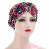Elastic Women Tie Dye Braid Muslim Turban Hat Hijab Cap Hair Scarf Headwear