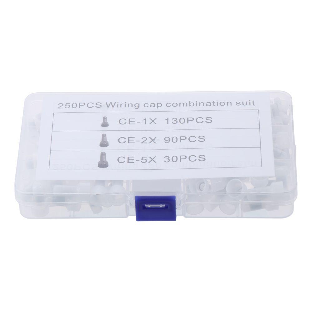 250 Stück 12-10GA Geschlossene Endverbinder 16-14 Isolierte Klemmen Kabelklemmen Crimpklemmen