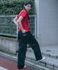 Ohesio Wide Star Cotton Pants (Black)