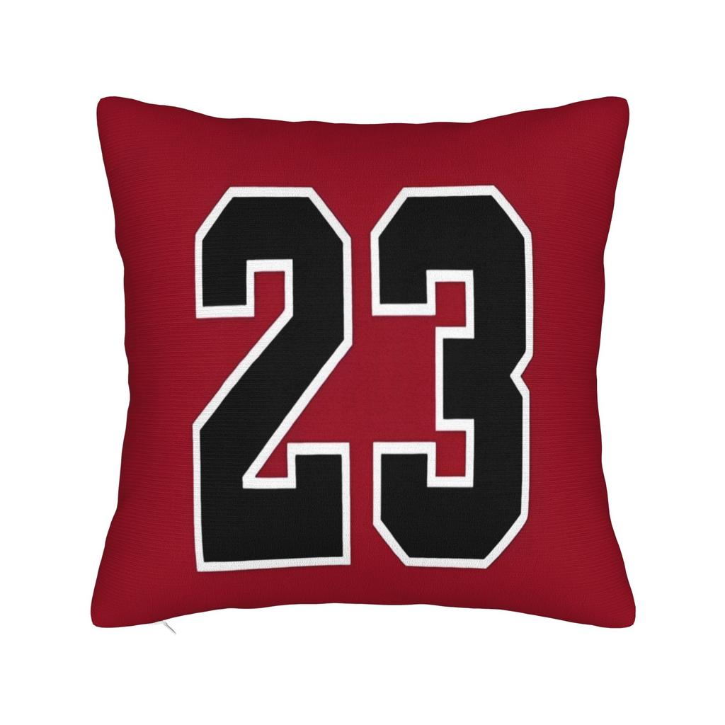 Cosplay Costume Basketball Number 24 23 8 Square Pillow Case Cushion Cover Funny Throw Pillow Case Cover for Seat 40x40cm