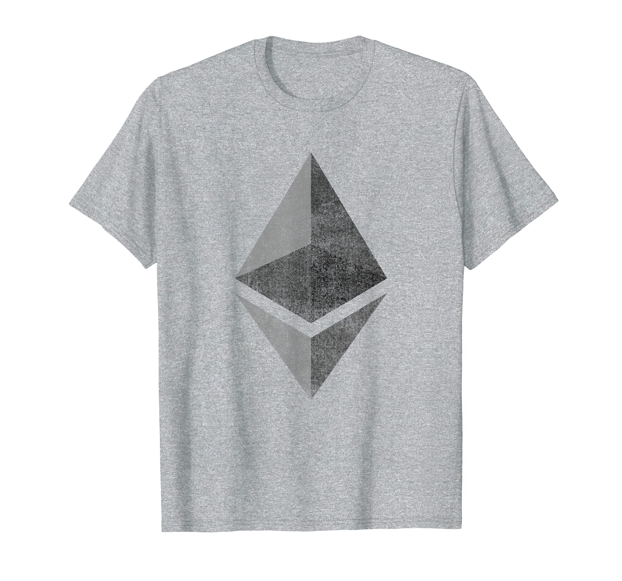 

Футболка с надписью «Торговля криптовалютой DeFi Ethereum Crypto Coin» серый