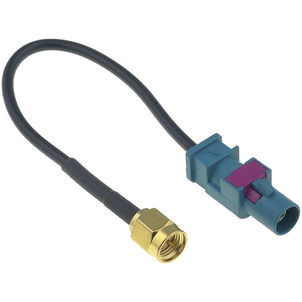 Universal Antenna Adapter Cable Fakra-Z Male To SMA Male Plug For GSM GPS DAB TV Antennas RG174 Cable