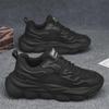 Men's Versatile Lightweight Height-Boosting Dad Shoes - Trendy, Breathable, Thick-Soled Casual Running Sneakers for Spring.