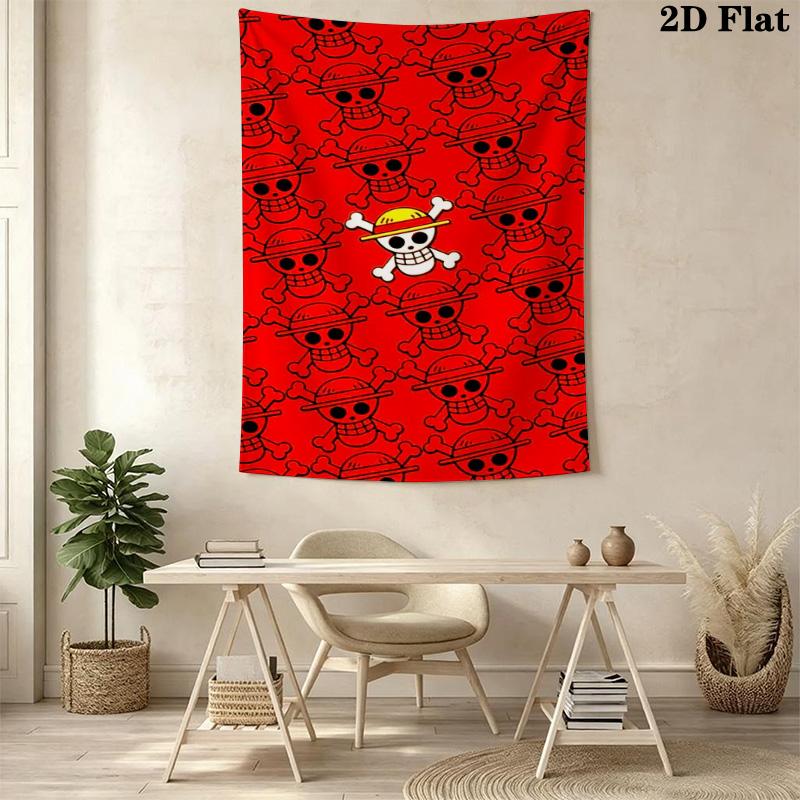 One Piece Tapestry Wall Tapestry Background Cloth Fashion Print Work Of Art Wall Decoration Soft