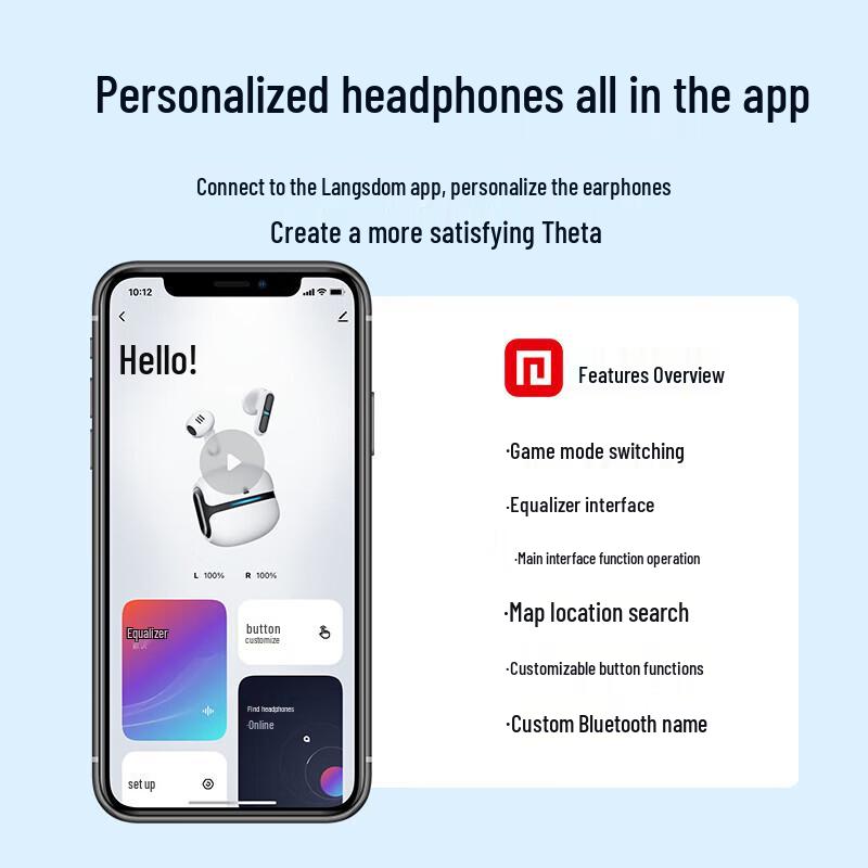 Lansdon Theta True Wireless Bluetooth Earbuds