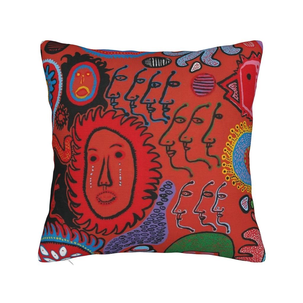 Yayoi K-Kusama Pillowcase Double-Sided Printing Polyester Cushion Cover Decor Throw Pillow Case Cover Home Square 45X45Cm