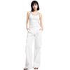 Jinyujie Women's 2025 Summer Lightweight Wide-Leg Sport Pants