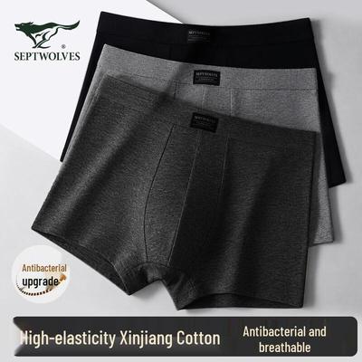 Heren Antibacteriële Katoenen Boxershorts 3-Pack