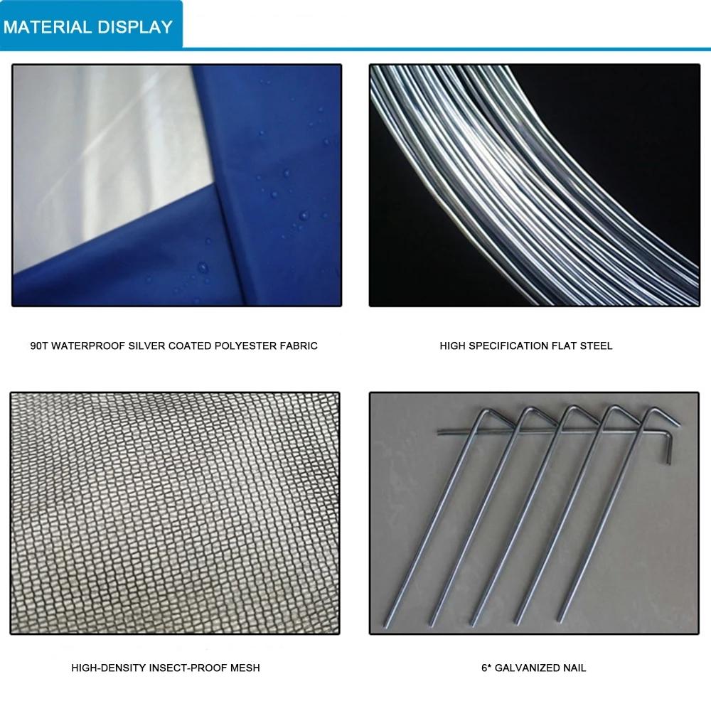 Strandzelt 165 * 150 * 110 cm Pop-up-Zelt mit automatischer Öffnung und UV-Schutz, Vollschattenzelt, ultraleichtes Familienzelt, Faltzelt, Reisecamping