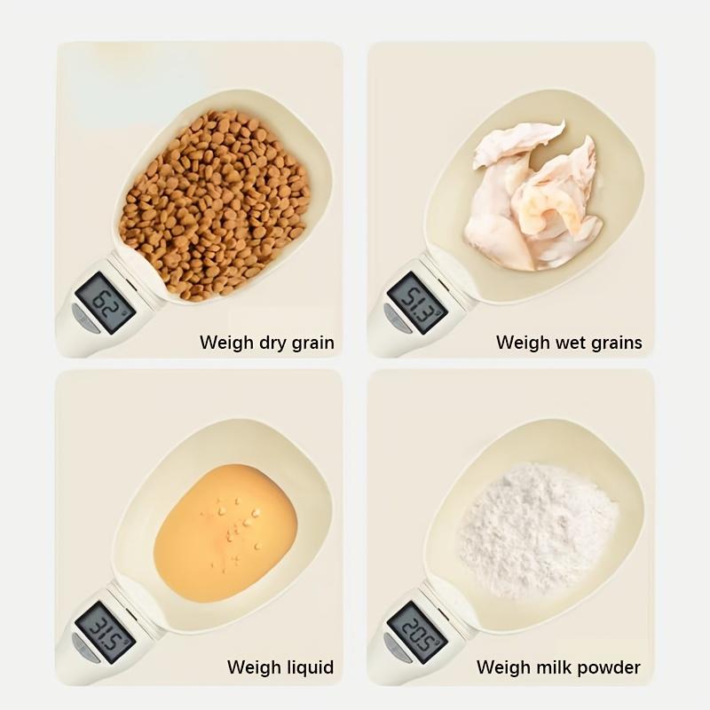 2 buc Lingură de Bucătărie Multifuncțională cu Cântar, Lingură de Măsurat Digitală, Precizie 0,1g & Capacitate 800g +500g, Perfectă pentru Pregătirea Mesei și Precizia Rețetelor