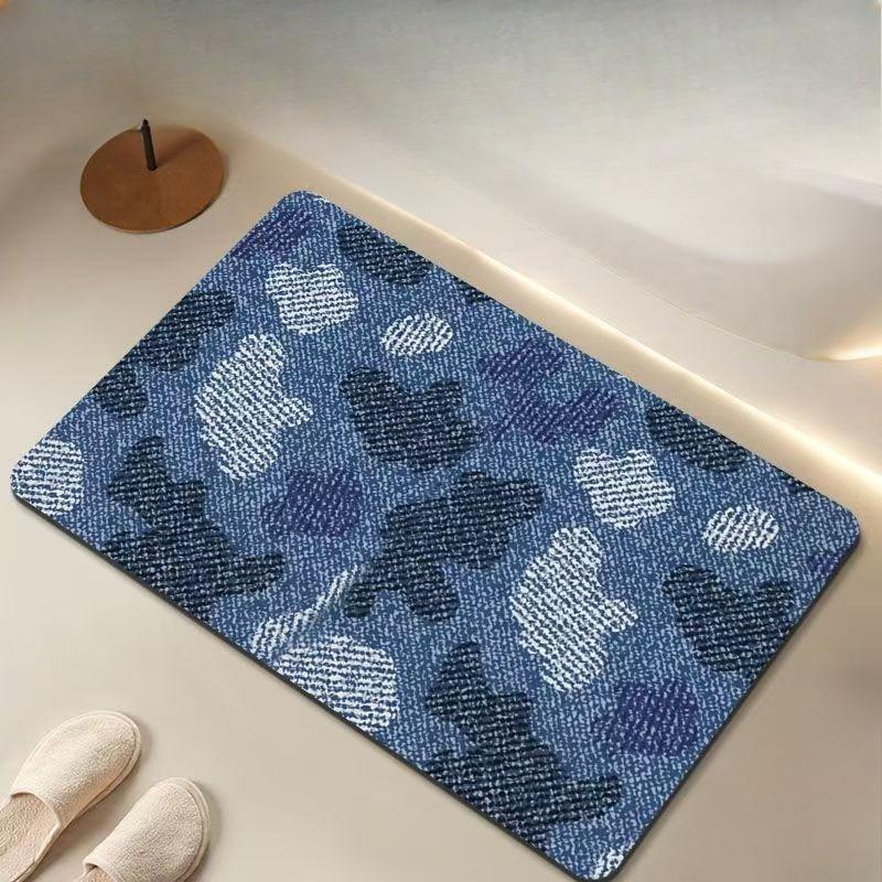 Bathroom absorbent diatom mud toilet  doormat toilet toilet floor mat toilet carpet