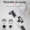 Portable Mini Bike Pump With Bracket Hand Cycling Mountain Bike Air Pump Bicycle Tire Inflator Bicycle Parts