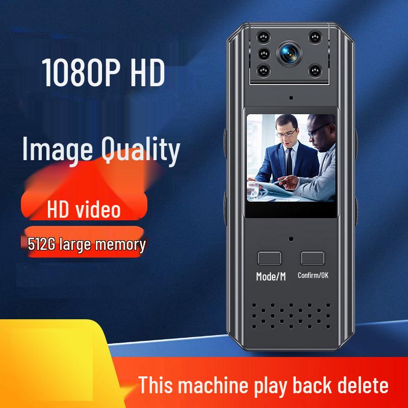 

4K Thumb Action Camera with Night Vision for Outdoor Cycling and Fishing