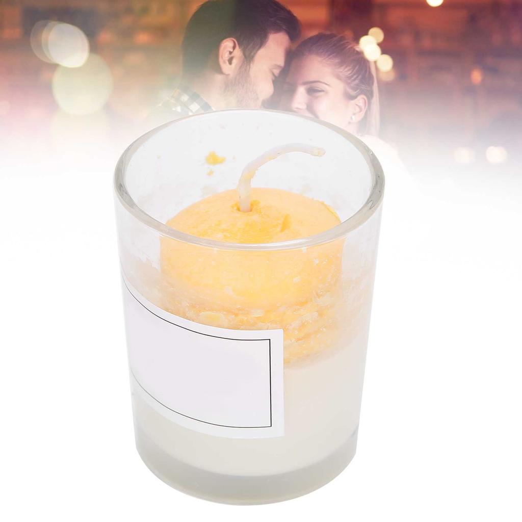 Glass Cup  therapy Fragrance Candle Banquet Wedding Candlestick Home Decoration