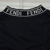 Used FENDI Mock Neck T-Shirt, Black, Regular Domestic, Overseas Size L, Meguro Ren Worn