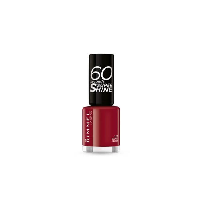 

Rimmel 60 Seconds Super Shine 320 Rapid Рубин