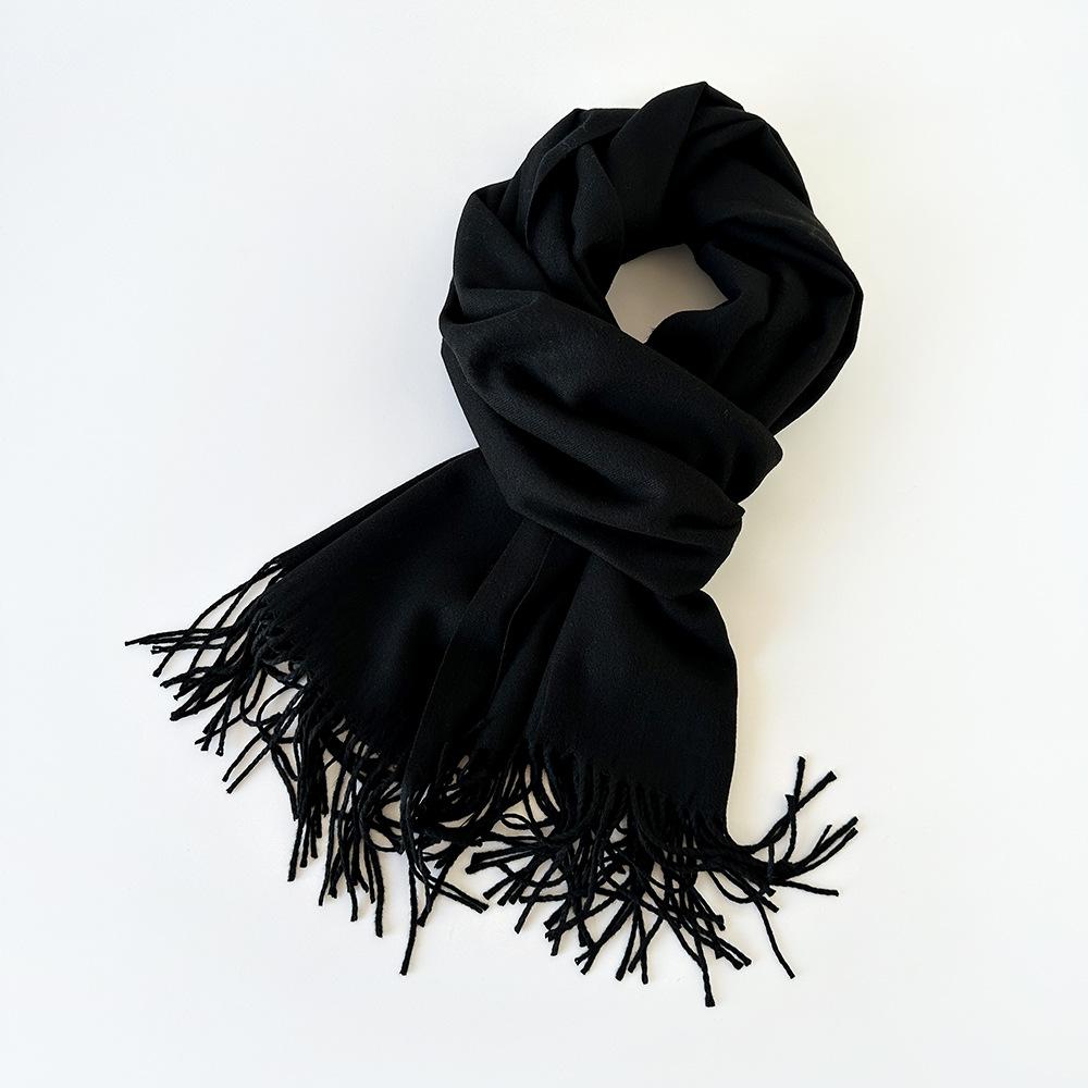 Multi-color imitation cashmere shawl scarf high-end fashion order versatile warm scarf women
