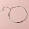 Shiny 925 Sterling Silver Chain Bracelets For Women Luxury Design Double Layered Starry Sky Beads Bracelets Party Charms Jewelry