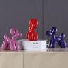 Resin Balloon Dog Crafts Sculpture Creative Gifts Modern Simple Home Decorations Statues 8 Colors