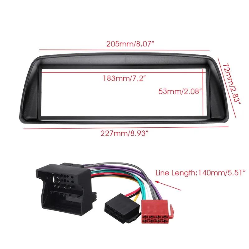 For Citroen C1 for Peugeot 107 Car Stereo Radio Fascia Panel Plate Frame CD Panel Dashboard Audio Frame