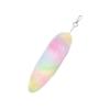 Decorative Fox Tail Keychain Pendant 25cm/40cm Faux Fluffy Soft Plush Hanging Accessory for Bags or Keys Decoration