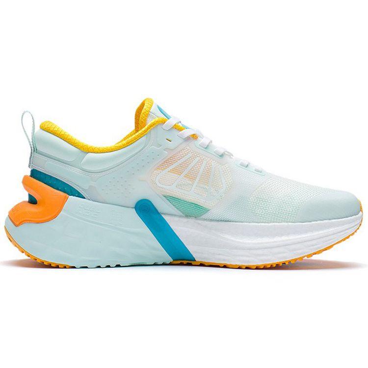 Li Ning Fierce Steed Durable Breathable Low Top Running Shoes Men Sneakers White Blue ARZS001-8