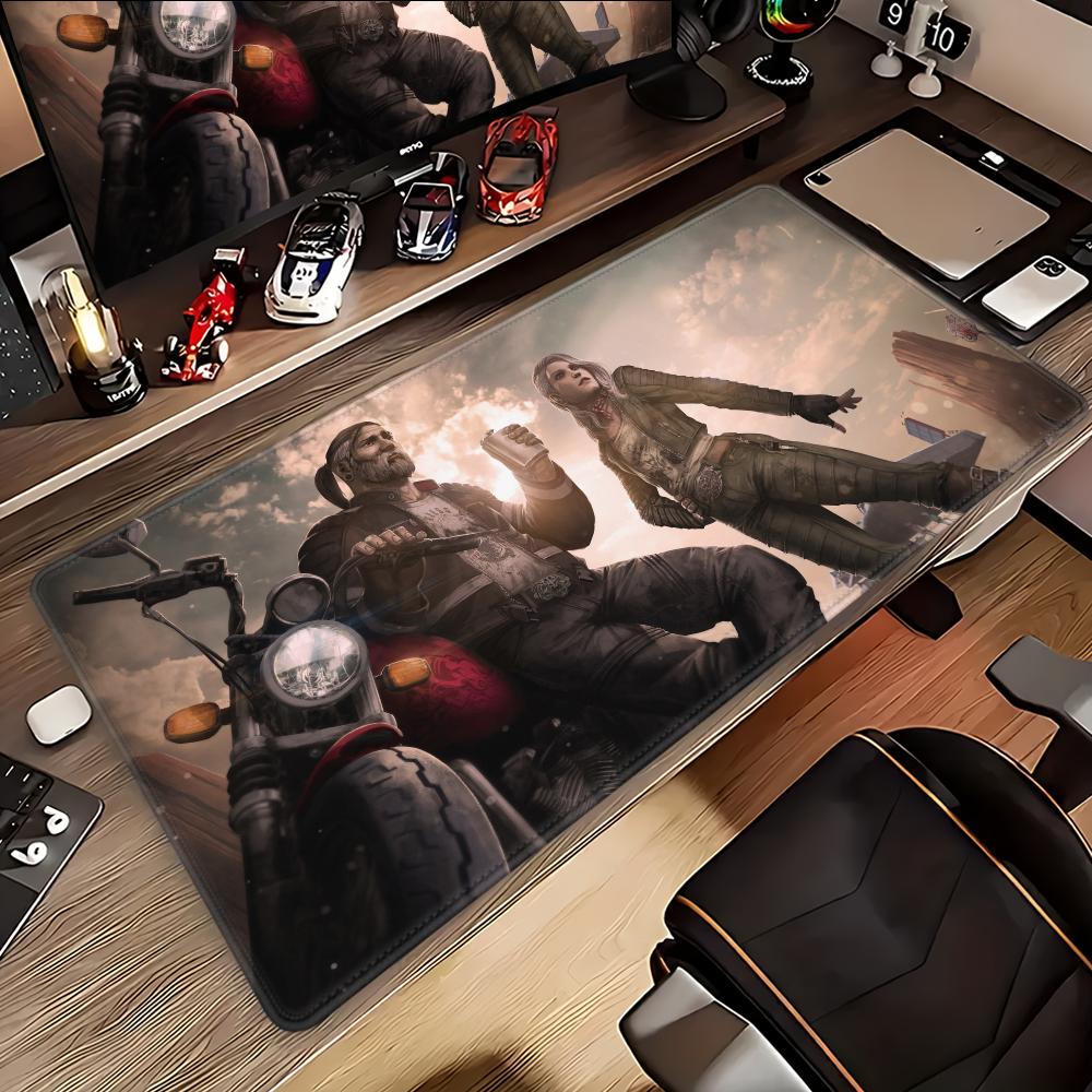 Dead by Daylight game Beautiful patternsOffice Computer Desk Mat Table Keyboard Big Mouse Pad Laptop Cushion Nonslip Decor