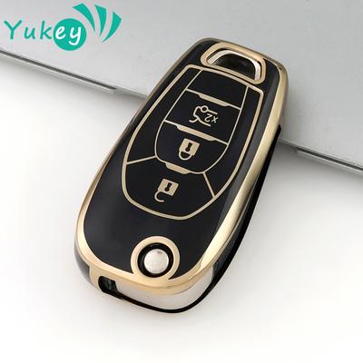 Car Flip 3 Button Key Case For Chevrolet Cruze Aveo 2014 2015 2016 2017 2018 2019 2020 Protective Cover Bag Shell Holder