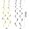 Honey Bumble Bee Hanging Swirl Decorations, 32PCS Bee Party Decorations Foil Ceiling Streamers Honey Bee Themed Birthday Party Baby Shower Gender