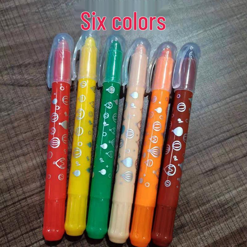 Water-Soluble Crayons: Single-Color Sticks in 12, 18, 24, or 36 Colors for Brush Oil Painting and Kindergarten Art.