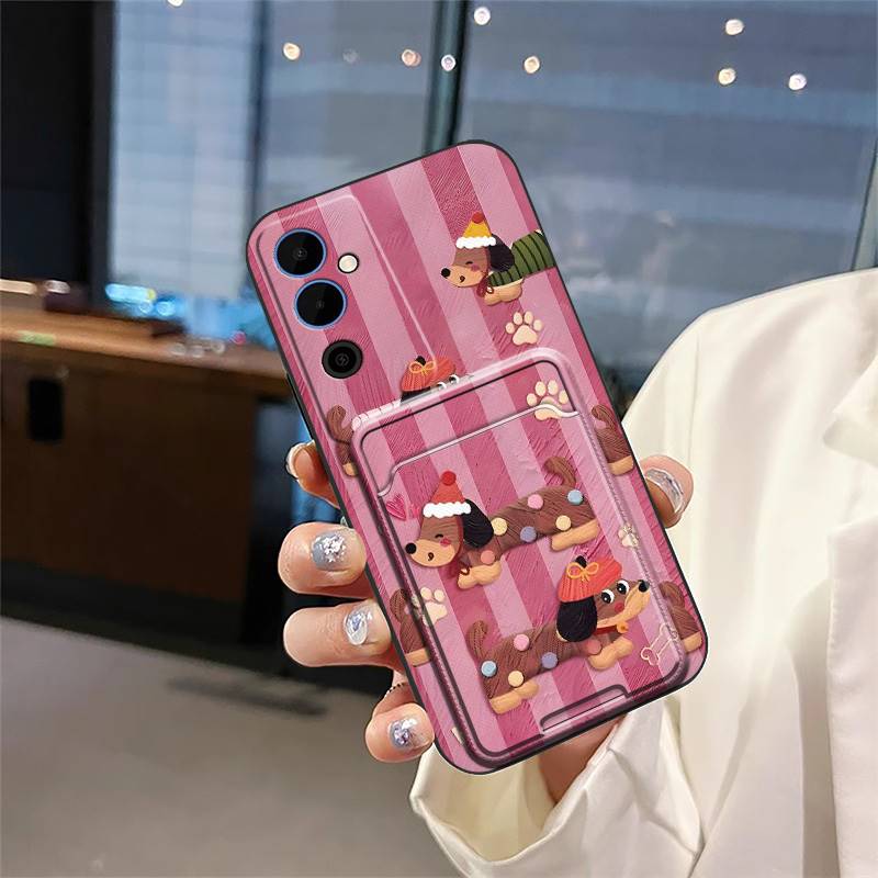 Modedesign Weiche Hülle Handyhülle Für Tecno Pova Neo2 Kartenfach Rückseite Kartenfach TPU schützend Langlebig Graffiti