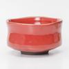 Mino Ware Matcha Tea Red Made In Product Number Bowl, Matcha, Ceremony, Diameter Approx. 12.5cm, Wall, Red, Japan, 505-37